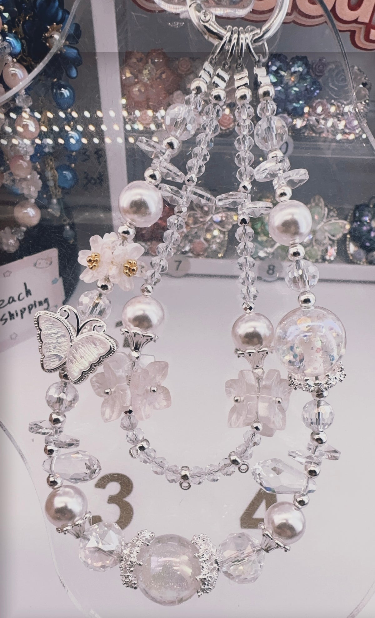 Elegant style phonechains -High quality all kinds of  DIY phone chains