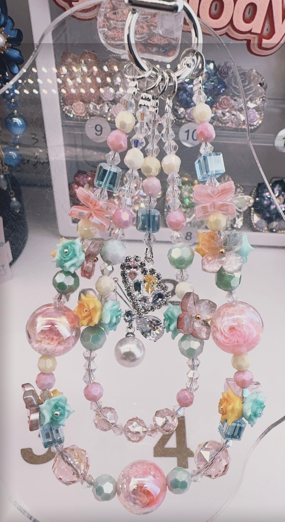 Colorful style phonechains -High quality all kinds of  DIY Phone chains