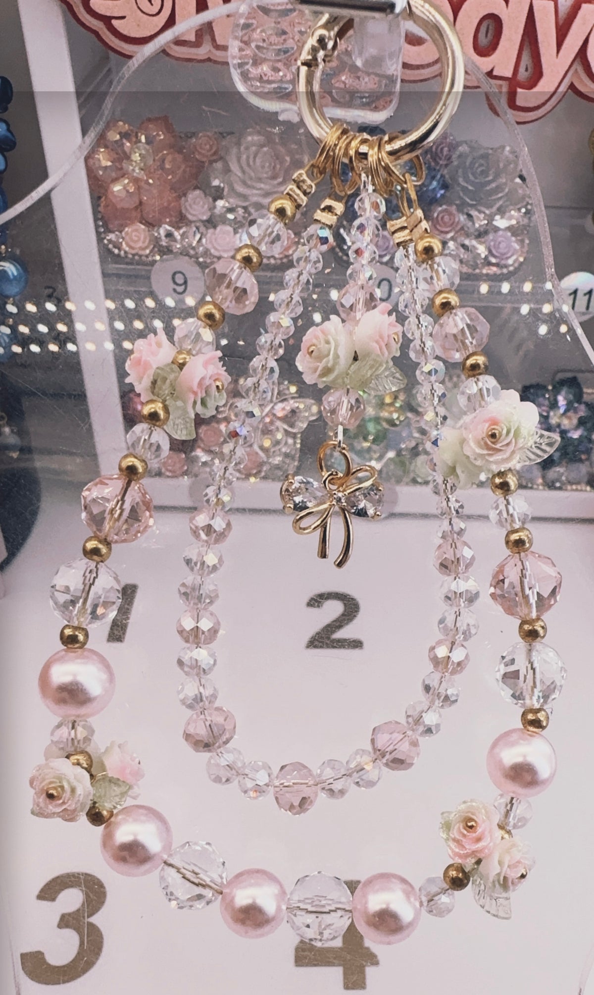 Elegant style phonechains -High quality all kinds of  DIY phone chains